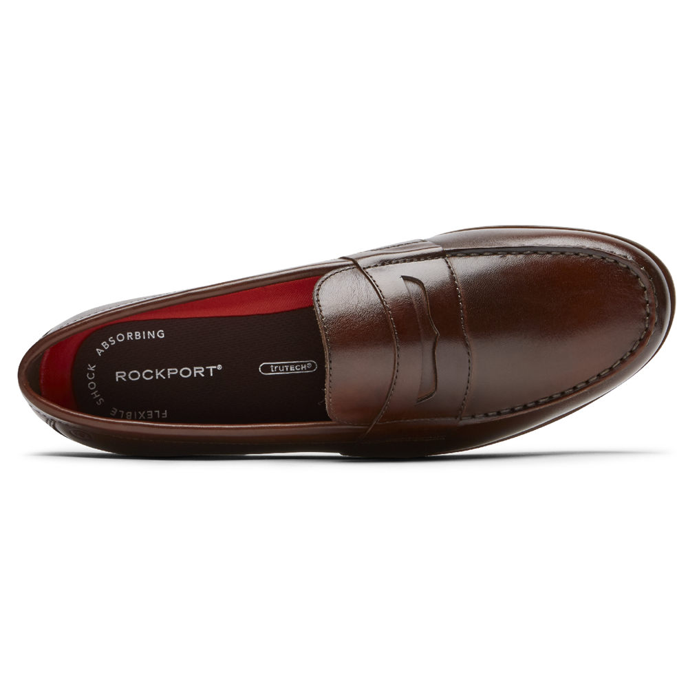 Rockport Mens Classic Lite 2 Penny - Loafers Brown - ZTF521637